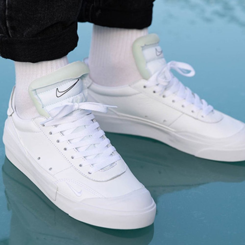 Nike Drop Type LX Chalk White CN6916-100 Youth 3.5